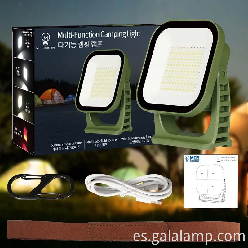 Ultimate Magnetic Recargable Camping Lantern con Power Bank
